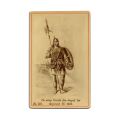 Ștefan cel Mare, Grigore I Ghica, Vasile Lupu și un ostaș, patru fotografii tip carte-de-visite