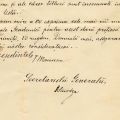 Titu Maiorescu, scrisoare pentru Ioan Cantacuzino, 21 octombrie 1886