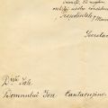 Titu Maiorescu, scrisoare pentru Ioan Cantacuzino, 21 octombrie 1886