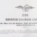 Gheorghe Bibescu, diplomă de privilegii, 1845