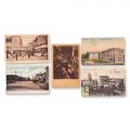 Comerț și viață urbană în București, 5 fotografii tip carte poștală