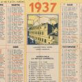 Calendarul Laboratorului „Vorel”, Piatra-Neamț, 1937
