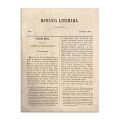 Vasile Alecsandri, Publicația „România Literară”, primele trei numere și trei suplimente, 1855