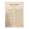 Vasile Alecsandri, Publicația „România Literară”, primele trei numere și trei suplimente, 1855