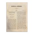 Vasile Alecsandri, Publicația „România Literară”, primele trei numere și trei suplimente, 1855