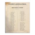 Vasile Alecsandri, Publicația „România Literară”, primele trei numere și trei suplimente, 1855