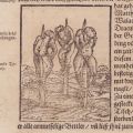 Pagină din Cosmographia lui Sebastian Münster, 1588, referitoare la Vlad Țepeș - Dracula
