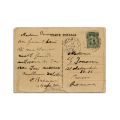Constantin Brâncusi, carte poștală trimisă doamnei G. Ionescu, 16 Aprilie 1910