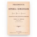 Eudoxiu Cavaler de Hurmuzaki, Fragmente din istoria românilor, trei tomuri, 1879-1900