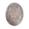 Inspector în cadrul Ministerului Industriei și Comerțului, insignă