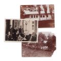 Familia Greceanu la Conacul din Topliceni, trei fotografii de epocă