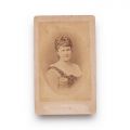 Regele Carol I și regina Elisabeta, două fotografii tip carte-de-visite