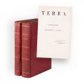Simion Mehedinți, Terra, două volume, cu dedicație pentru prof. David