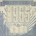 Calendarul Colaboratorilor la Statistica Bugetelor de Familie pe anul 1965