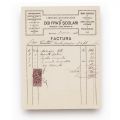 Librăria și Papetăria la „Doi frați școlari” + „Distribuția”, două facturi, 1928-1937