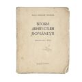 Arhitect Grigore Ionescu, Istoria arhitecturii românești, 1937, cu dedicație olografă