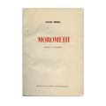 Marin Preda, Moromeții, 1955, cu dedicație pentru Horia Oprescu
