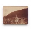 Orașul Brașov și Vârful Omul, cinci fotografii de epocă, fotograf Wilh. Hiemesch, cca. 1900