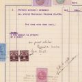 Comptuar General de Optică + Fabrica de Lumânări de Ceară „Frații P. Bogdănescu”, două facturi, 1929-1934