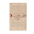 Document original, cu ștampila Divanului apelativ al Principatului Moldovei, a Divanului Țării de Sus și ștampila Consulatului imperial rus al Moldovei, 19 aprilie 1841