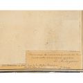 Planul Grădinii Cișmigiu din București, realizat în tuș și acuarelă pe hârtie de Ștefan Fălcoianu, 13 ianuarie 1858