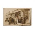Măcelăria Moderna, fotografie format carte poștală