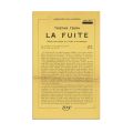 Tristan Tzara, La Fuite, 1947, cu dedicație olografă pentru Maurice Nadeau