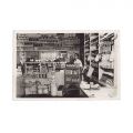 Bodegă în interbelic, fotografie tip carte poștală 