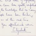 Regina Elisabeta a II-a a Marii Britanii, scrisoare adresată Principelui Andrei al Iugoslaviei, 2 martie 1952