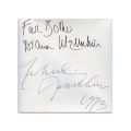 Yehudi Menuhin și soția sa, Diana Gould, fotografii și autograf
