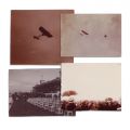 Zborul lui Louis Bleriot deasupra Bucureștiului, cinci fotografii de epocă realizate de I. D. Ghica, 1909