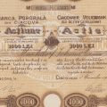 Banca poporală din Ciacova, acțiune în valoare de 1000 lei 