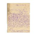 M. Manoli, scrisoare pentru Petre S. Aurelian, 1895
