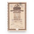 Banca Negustorească a României, 10 acțiuni la purtător, 1925
