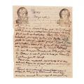 Scrisoare cu antetul Castelului Brâncoveanu de la Sâmbăta de Sus, 1927