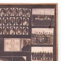 Clubul de fotbal „Chinezul” - „Kinizsi”, colaj cu fotografii + carnet de membru, 1932