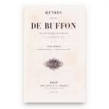 Oeuvres complètes de Buffon, 1853, 6 tomuri
