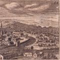Cetatea Oradea, gravură în cupru, gravor Joachim von Sandrart, 1684 
