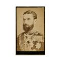 Regele Carol I și Regina Elisabeta, două fotografii tip carte-de-visite 