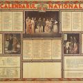 Calendarul Național pe anul 1935, cu reproduceri înfățișând familia regală a României
