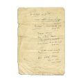 Nicolae Iorga, actul V din „Fratele păgân”, filă manuscris
