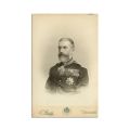 Regele Carol I, fotografie, semnătură și carte poștală cu stema mare a Regatului României