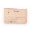 Carte poștală ilustrată, tip carte de vizită, cu reproducerea fotografică a lui Theodor D. Speranția - piesă de colecție