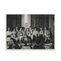 Principesa Elisabeta a Greciei și un oficial francez, două fotografii de presă, cca. 1938
