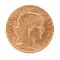 20 franci 1907, monedă din aur