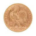 20 franci 1907, monedă din aur