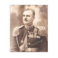 General Trincu Atanasie, fotografie de epocă de mari dimensiuni, atelier Foto Pasculescu, 1934