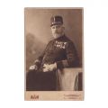 Generalul Traian Doda din Banat, fotografie de cabinet, atelier Franz Grabietz