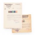 Korn Ioan, două certificate „Transcontinent” și „Hansa-Română”, 1948-1949