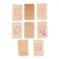 Personalități politice și culturale, 8 fotografii tip carte-de-visite, atelier Frații Șaraga